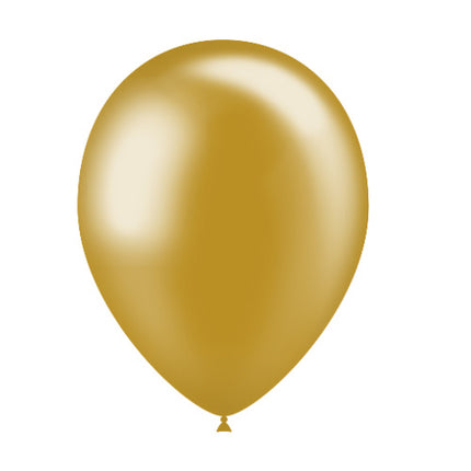 Gouden Ballonnen Metallic 26cm 50st