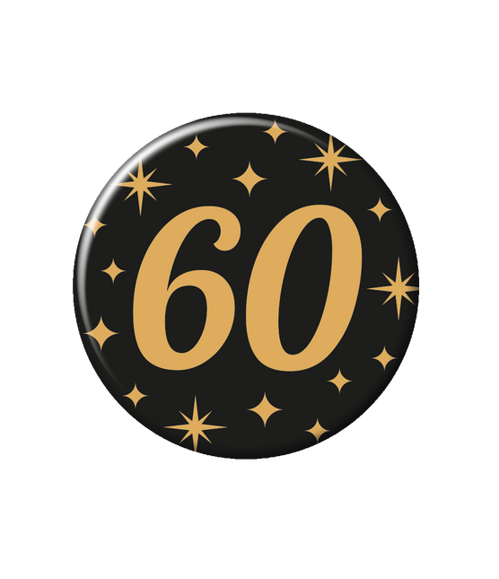 60 Jaar Button