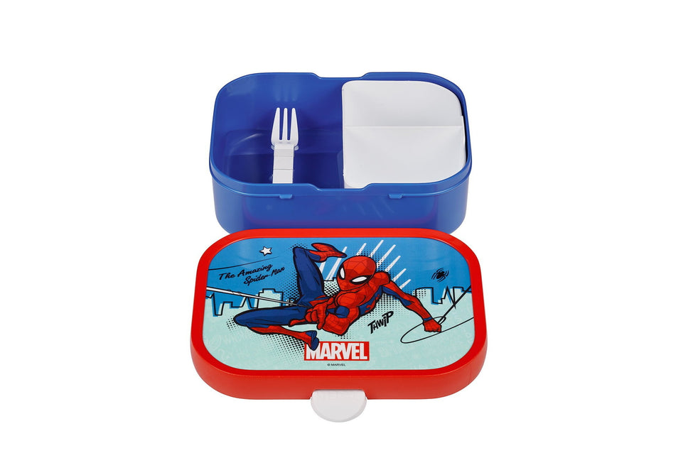 Lunchset Campus Drinkfles+Lunchbox Spiderman