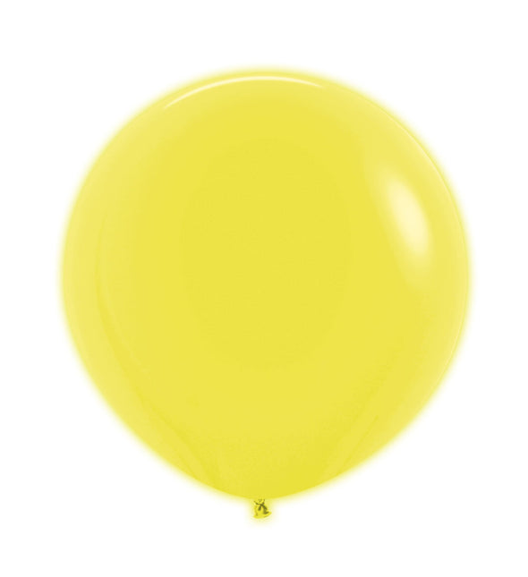 Ballonnen Neon Yellow 61cm 10st