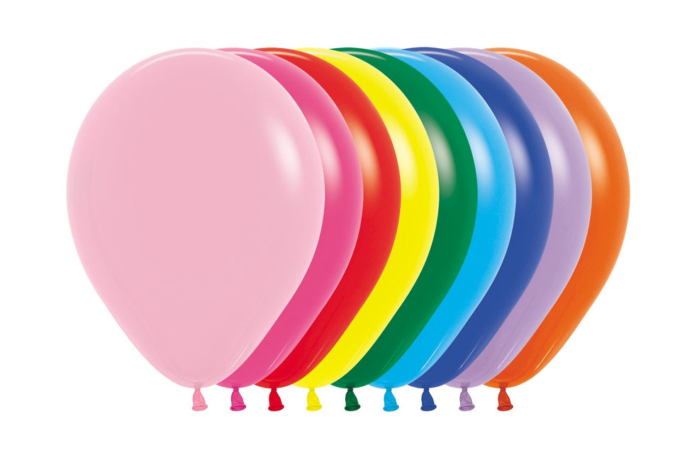 Ballonnen Fashion Mix 25cm 100st