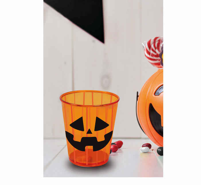 Halloween Beker Pompoen 10cm