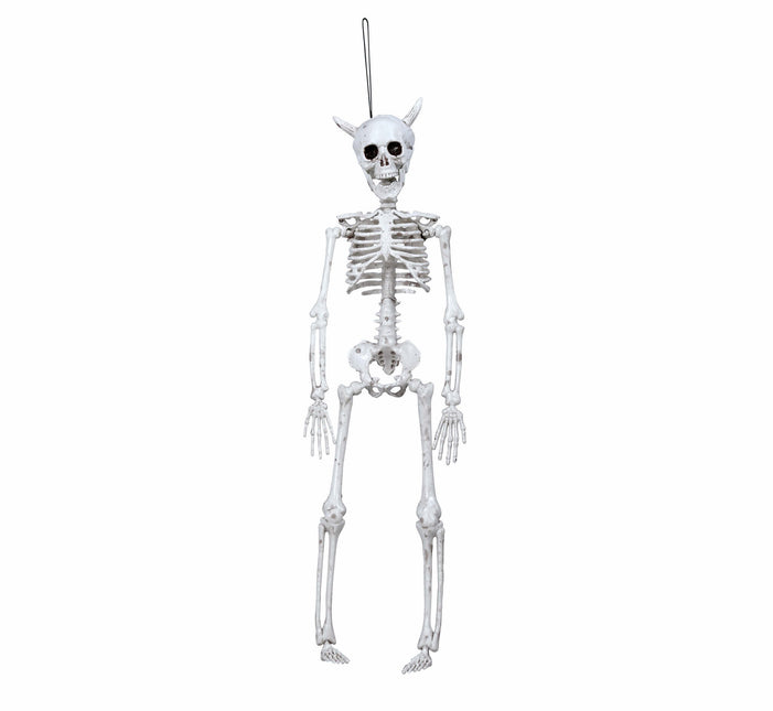 Halloween Hangdecoratie Duivel Skelet 40cm