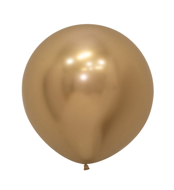 Ballonnen Reflex Gold 61cm 3st