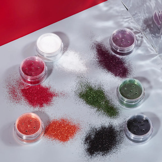 Moon Terror Halloween Glitter Shakers Blood Red 5g