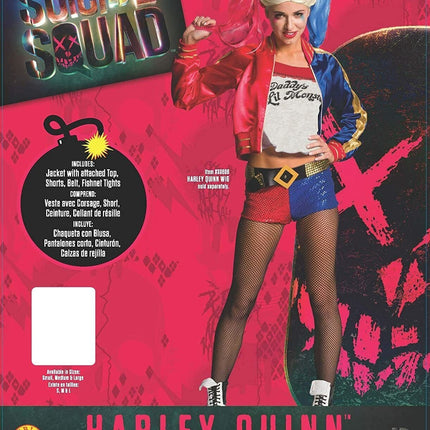 Harley Quinn Kostuum 4 delig