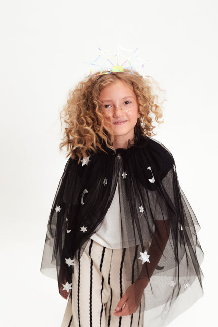 Zwarte Halloween Cape