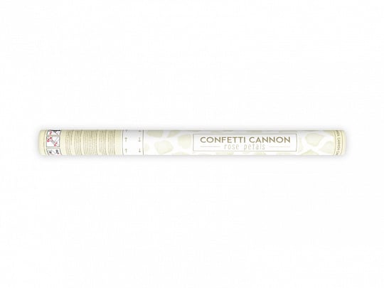 Confetti Kanon Vanille Creme Rozenblaadjes 60cm