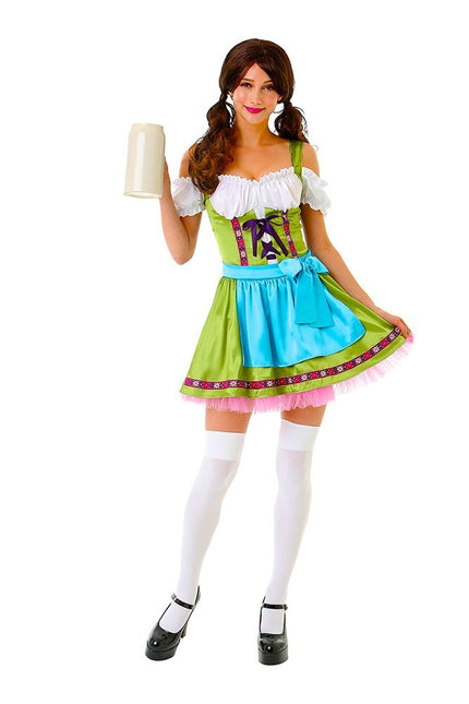 Dirndl Jurk Oktoberfest Gekleurd