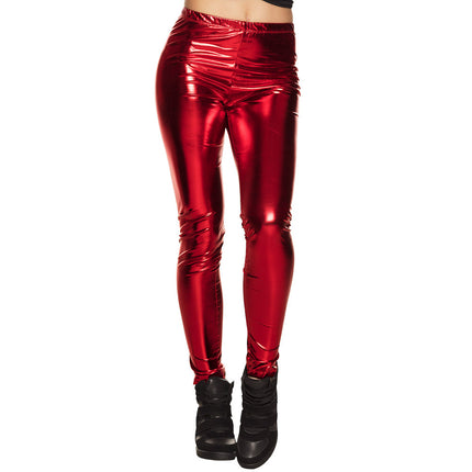 Rode Legging Metallic