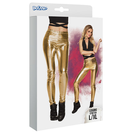 Metallic Gouden Legging L-XL