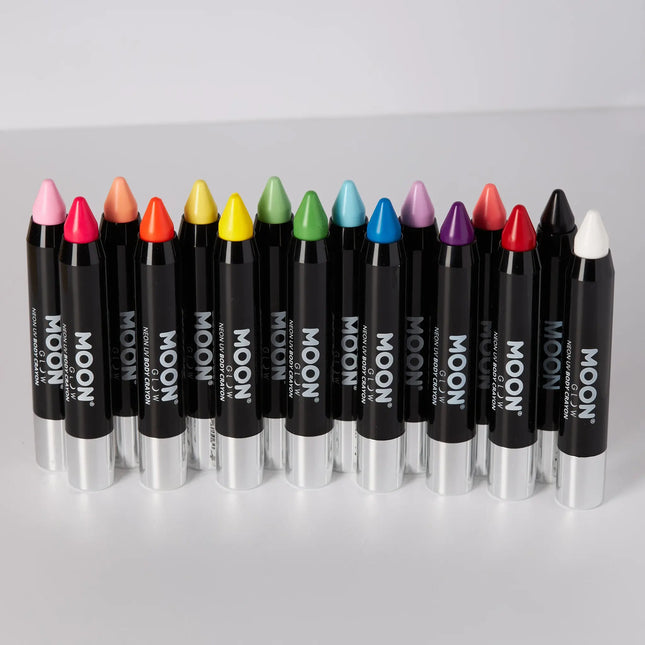 Moon Glow Pastel Neon UV Body Crayons Pastel Orange 3.2g