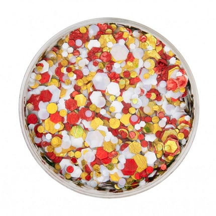 PXP Chunky Glitter Creme Big Red/White/Yellow 40ml