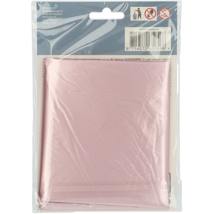 Folie Ballon Cijfer 9 Pastel Roze XL 86cm leeg