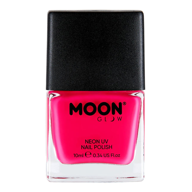 Moon Glow Intense Neon UV Nail Polish Intense Pink 14ml