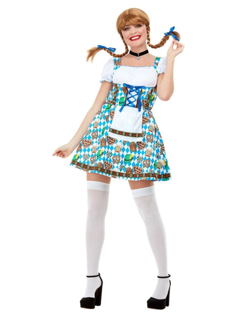 Dirndl Jurk Oktoberfest Pretzels