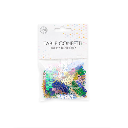 Tafelconfetti Happy Birthday