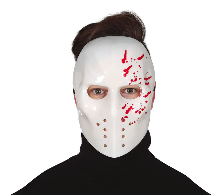 Halloween Bloederig Hockey Masker