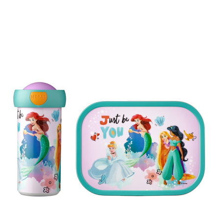 Lunchset Schoolbeker en Lunchbox Disney Princess