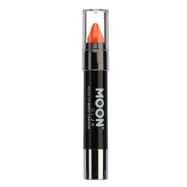 Moon Glow Intense Neon UV Body Crayons Intense Orange 3.2g