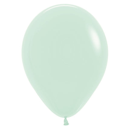 Ballonnen Pastel Matte Green 23cm 50st