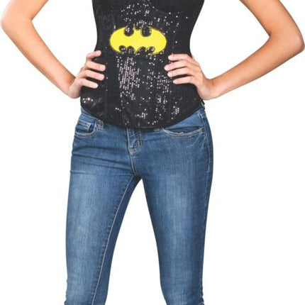 Batgril Corset Pailletten