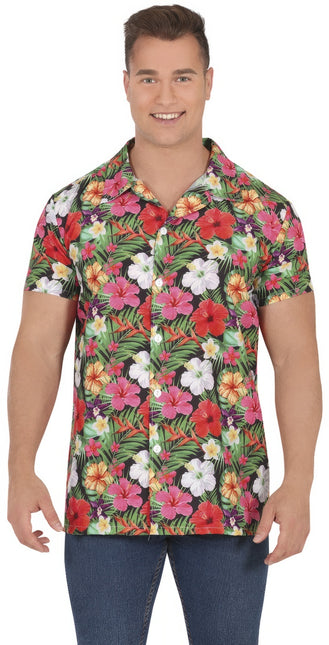 Hawaii Blouse Heren Bloemen