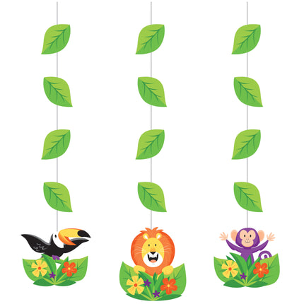 Jungle Hangdecoratie 1,02m 3st