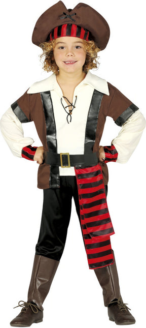 Piratenpak Bruin Jongen