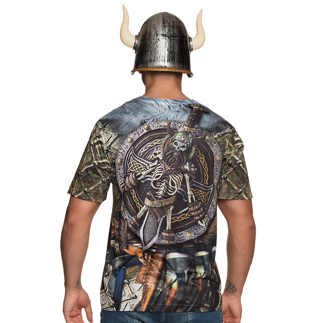 Viking Fotorealistisch Shirt Heren