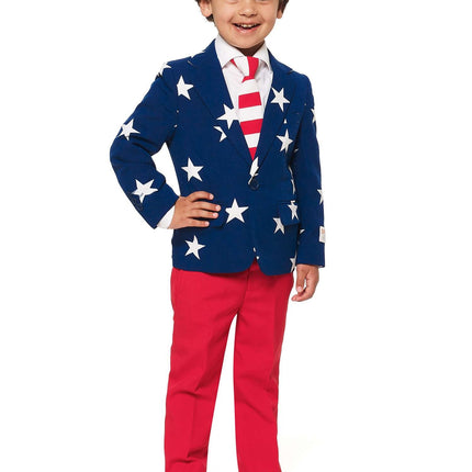 USA Stars Stripes Pak Jongen OppoSuits