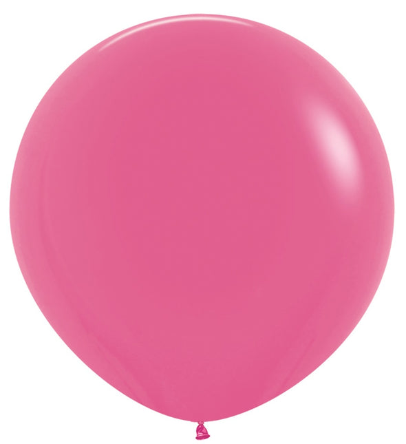 Ballonnen Fuchsia 91cm 10st