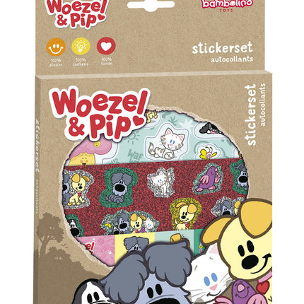 Woezel En Pip Stickerset