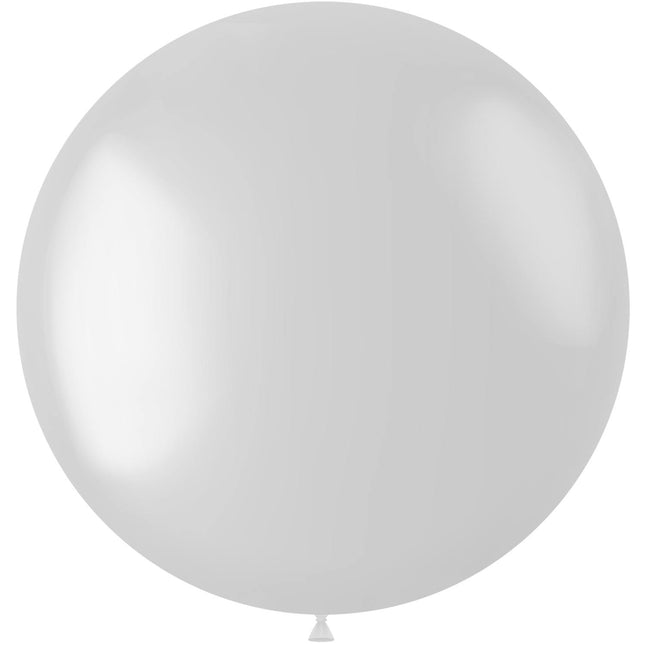 Witte Ballon Coconut White 80cm