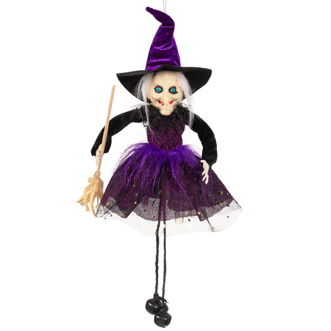 Halloween Hangdecoratie Heks 15cm