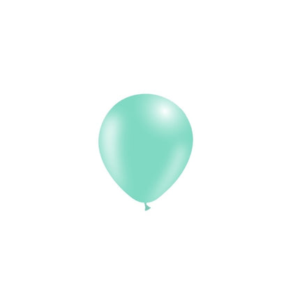 Mintgroene Ballonnen 14cm 100st