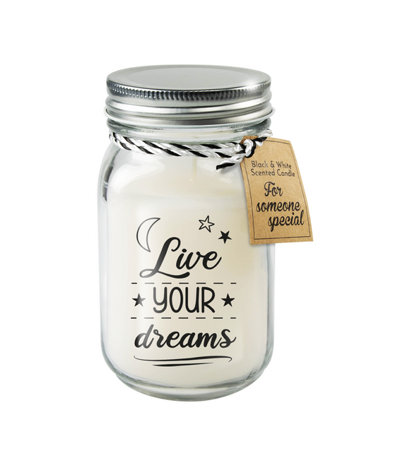 Geurkaars Live Your Dreams 14cm