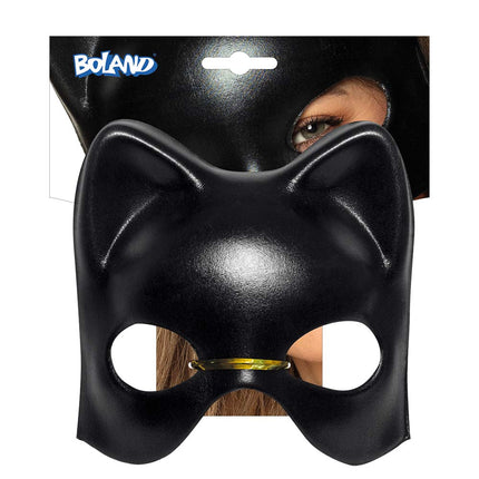 Zwart Oogmasker Kat