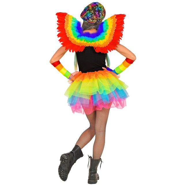 Regenboog Tutu Dames 45cm