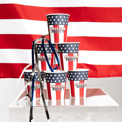 Amerika Bekers Party Papier 210ml 10st