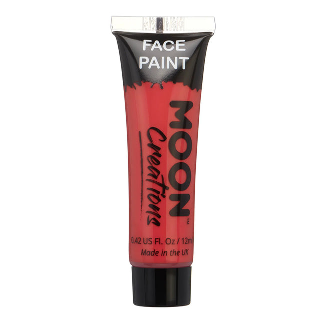 Moon Creations Face Paint Red 12ml