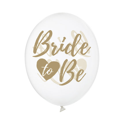 Bride To Be Ballonnen 30cm 6st