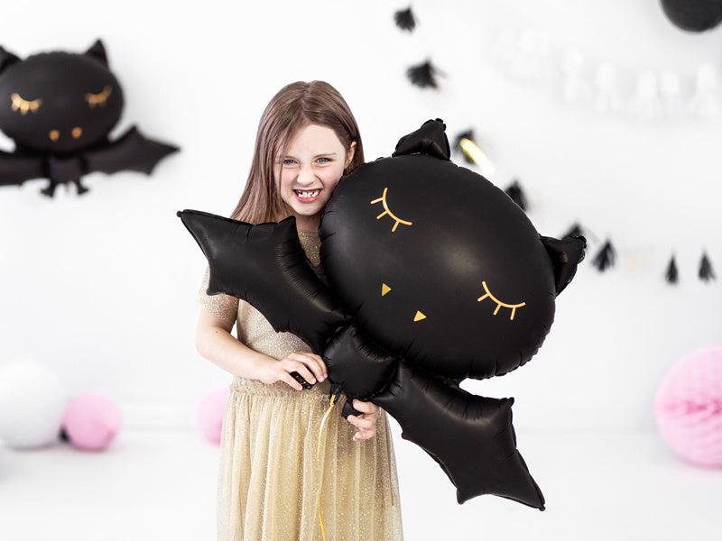 Halloween Helium Ballon Vleermuis 80cm