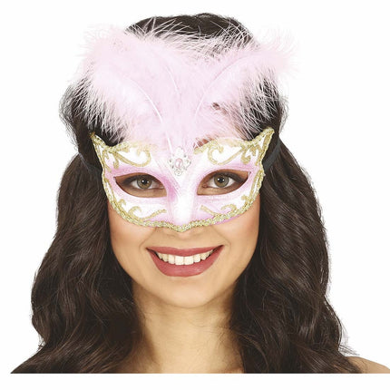 Roze Masker Veer