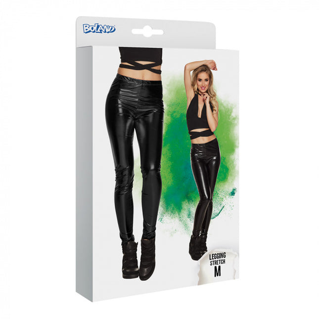 Zwarte Legging Metallic