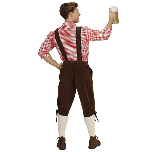 Oktoberfest Lederhose Bruin Heren