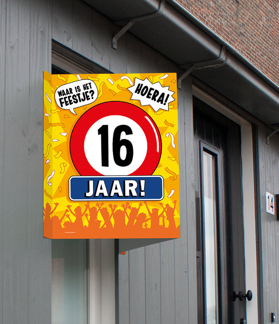 Raambord 16 jaar 60cm