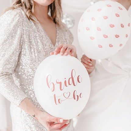 Ballonnen Bride To Be Mix 30cm 6st