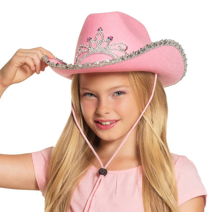 Cowboyhoed Roze Kind