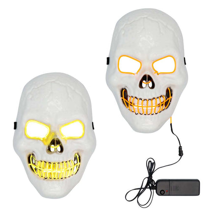 Halloween Led-Masker Killer Skull